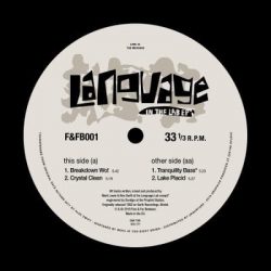 Language – In The Lab EP (vinyl)