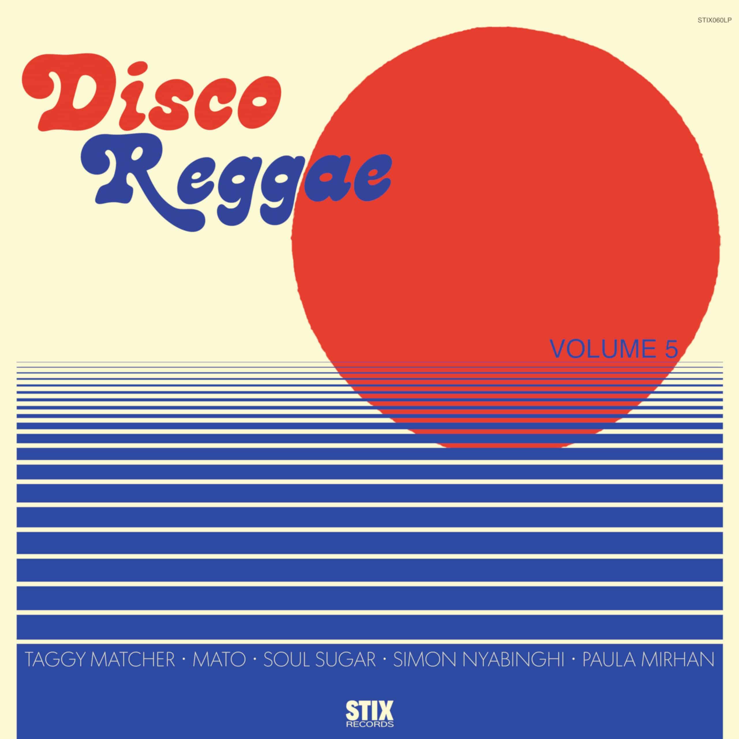 LP　Disco　Reggae　Vol.5　Various　A　Parigi　Artists　Bordello