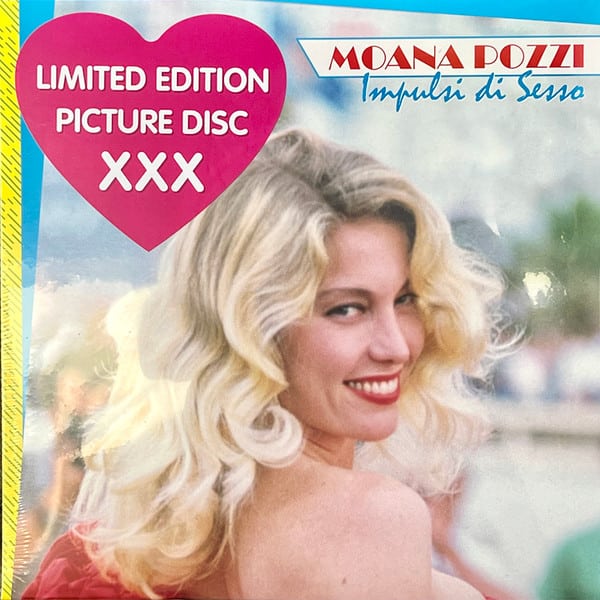 Moana Pozzi Impulsi Di Sesso Lp Picture Disc Bordello A Parigi