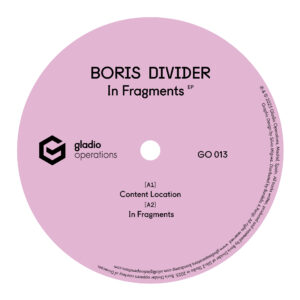 Boris Divider | In Fragments EP